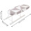 Small Ironing Board Tabletop Ironing Stool Oval Shaped Panel Cloth Steel Foldable Space-Saving Design 2