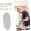 Small Ironing Board Tabletop Ironing Stool Oval Shaped Panel Cloth Steel Foldable Space-Saving Design 7