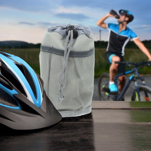 Cykelbur Vandflaskeholder Isoleret Grå 2