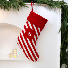 Chaussette de Noël extra large à suspendre à la cheminée, résistante