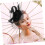 Gasfascinatorhatt for kvinner elegant teselskapspannebånd 5