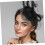 Gasfascinatorhatt for kvinner elegant teselskapspannebånd 7