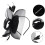 Gasfascinatorhatt for kvinner elegant teselskapspannebånd 8