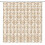Boho Geometrisk Bruseforhæng – Beige Brun, Polyester, 1