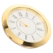 Insert de cadran d'horloge Ă chiffres romains, alliage, 5,5 cm