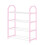 TEVEQ shoe rack 4-tier stackable storage rack 1