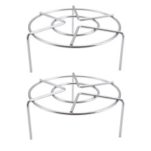 Grille de cuisson vapeur en acier inoxydable (2 pièces)