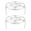 Grille de cuisson vapeur en acier inoxydable (2 pièces) 1