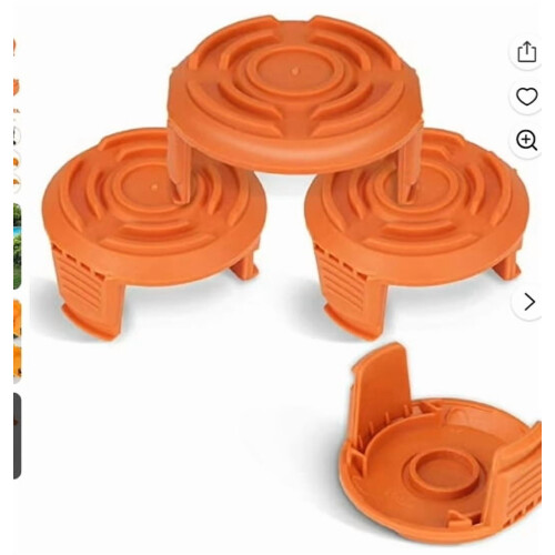 SeekLGT Worx Weed Eater String Spool Cap WA6531 (lot de 4)