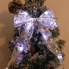 Guirlandes lumineuses YOBOLK en liquidation - Décorations de Noël - Rubans lumineux LED - Ornements pour sapin de Noël - Décoration à faire