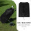 Waterproof Golf Bag Cover Oxford Fabric 1 Pack 3