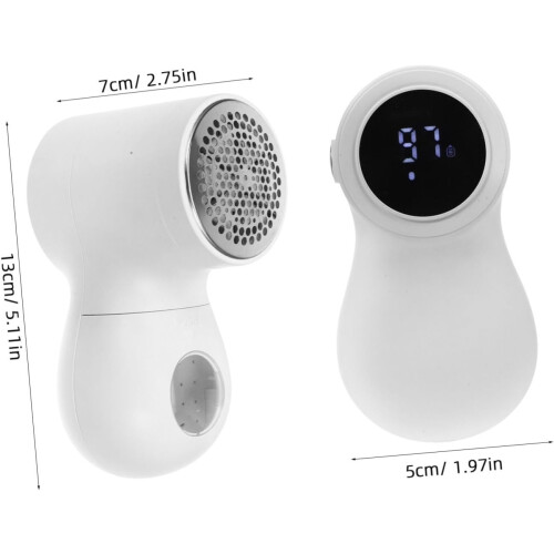 Elektrische pluizenverwijderaar voor textiel, oplaadbaar. 1