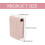 Portable Mini Lipstick Case with Built Mirror Elegant Makeup Holder 2