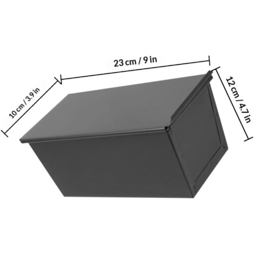 Nonstick Bread Loaf Pan with Lid for Home Baking and Professional Bakery Use Iron Material 1