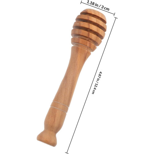 Honiglöffel aus Olivenholz, ergonomisches Design 1