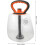 Verstellbare, mit Wasser befüllbare Kettlebell (40 mm) mit ergonomischem Griff, orangefarbenes Softgewicht 2