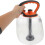 Adjustable Water Fillable Kettlebell 40mm with Ergonomic Grip Orange Soft Weight 3