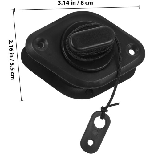 Tappo di scarico a pressione per kayak, ideale per gommoni e canoe. 1