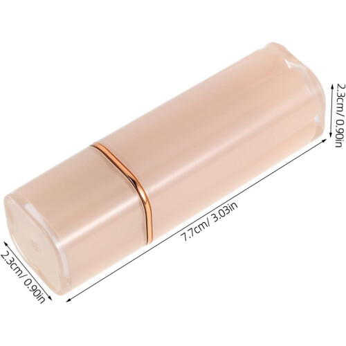 Nachfüllbarer Lippenstiftbehälter mit elegantem Vier-Blatt-Design 1