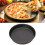 Rund, dyb pizzapande i non-stick kulstofstål 4