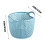 Panier de rangement de bureau imitation rotin (1 pièce) 2
