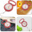 Portable Luggage Weight Scale with Hook Plastic Handle Spring Hanging Scale 7