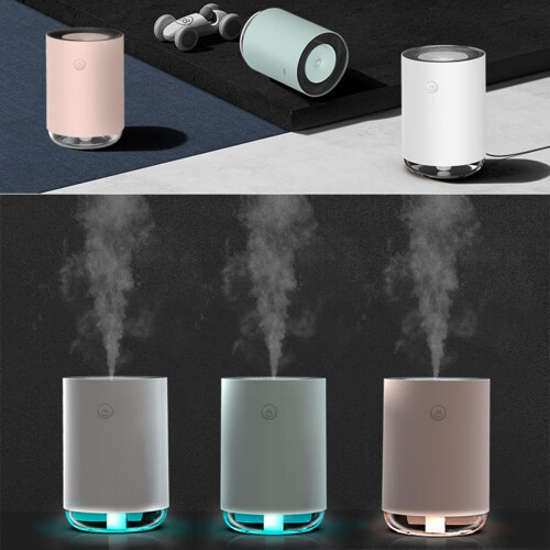 Mini aromadiffuser, aromatherapie mistmaker, draagbare USB-luchtbevochtiger 2