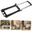 Carry Luggage Handle Telescoping Replacement for Suitcase Travel Use Extendable Pull Handle Material 8