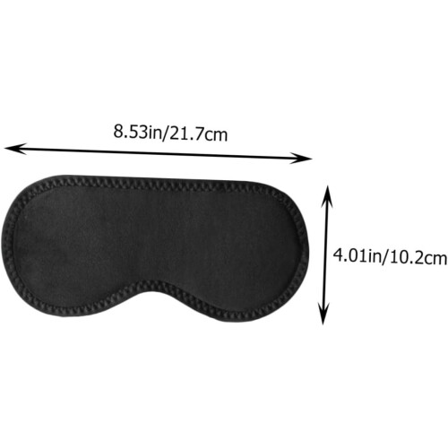 Magnetic Sleeping Eye Mask Black Protective Blindfold Sleep Mask Comfortable Coverage for Travel and Rest 1