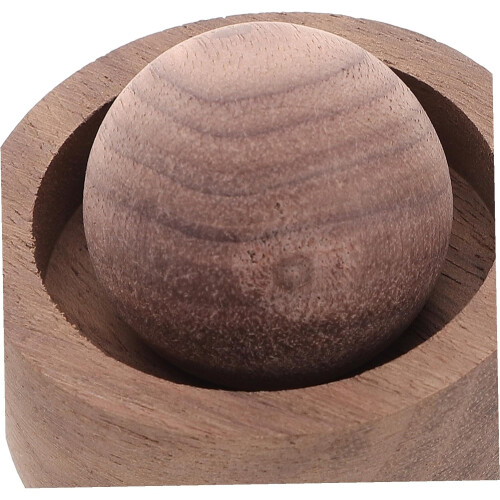 Houten aromatherapie diffuser met draagbaar ontwerp en continue aromaverspreiding. 2