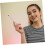 Mascara Guard Tool Eyelash Brow Comb Plastic Mascara Applicator Random Color 5