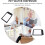 Loupe de lecture portable A4 à surface souple 5