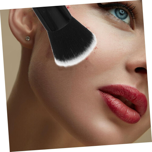 Double-Ended Small Foundation Brush Portable Makeup Brush Dual-Function Face 2