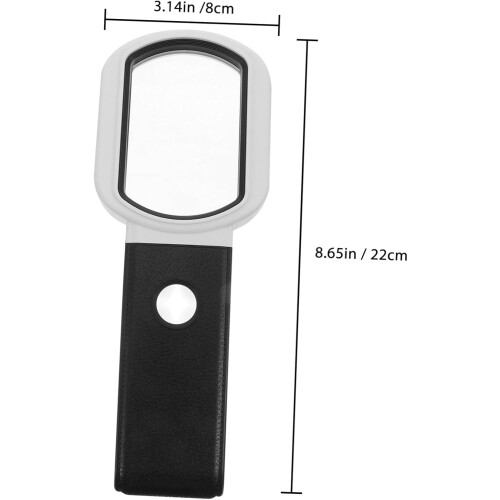 Lampe d'inspection de billets de banque, loupe de bureau à LED 1