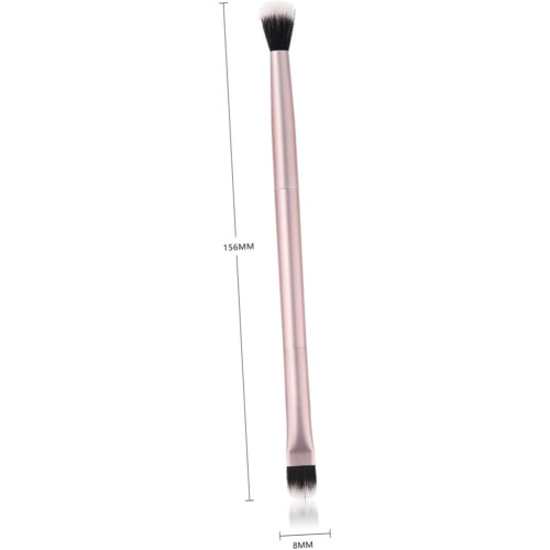 Professioneller Make-up-Pinsel mit Nylonborsten, 1er-Pack, doppelseitiger Kosmetikpinsel 1