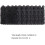 5 Yards schwarze Polyester-Seidenspitze, 9 cm breit, für DIY-Kleidungsaccessoires 2