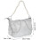 Borsa da donna con strass e perle, elegante pochette scintillante per serate formali e feste. 4