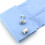 Creative Excellent Craftsmanship and Practical Design with Pig Cufflinks Made of Copper Silver 5