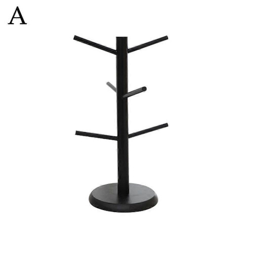 (Black) Mug Holder Tree, Coffee Cup Holder, Thicker Base Coffee Cup Holder Stand 1