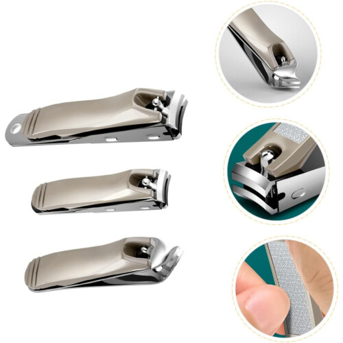 3pcs Splash Nail Clippers for Trimming Nail Tips Suitable for Home Use Comfortable Grip 2
