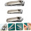 3pcs Splash Nail Clippers for Trimming Nail Tips Suitable for Home Use Comfortable Grip 6