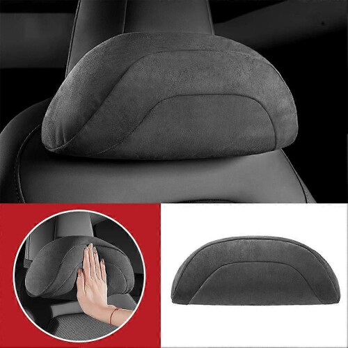 (A) Comfortable Headrest Neck Pillow For Model 3/Y/3+ 1