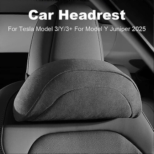 (A) Comfortable Headrest Neck Pillow For Model 3/Y/3+ 2