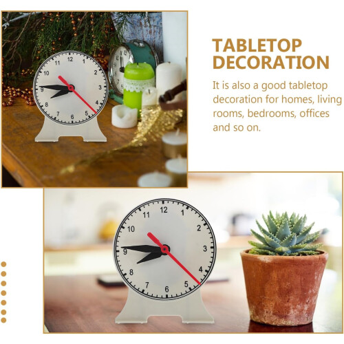 Teaching Clock Model School Teaching Clock Model for Students for Time Learning Education 1
