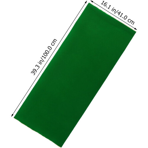 Kunstgressmatte til DIY-plen 41x100cm nylon kunstgressmatte til sandbordmodelldekorasjon 1