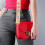 Ajustável 2 polegadas amplo Crossbody Bolsa Pulseira com Clip bordado Pulseira 7