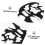 Cow Pattern Knitted Hat Comfortable Woolen Cap for Women Casual Warmth Accessory 7