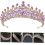 Elegante Strass-Hochzeitskrone für Damen 6