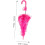 Parasollparaply elegant bryllupsdekorasjon robust sjarmerende design 2