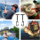 Organizzatore per lenza da pesca e dispenser per finali, porta-terminali portatile 5